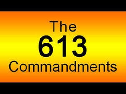 The 613 Commandments - Albuquerque Institute of Biblical Law