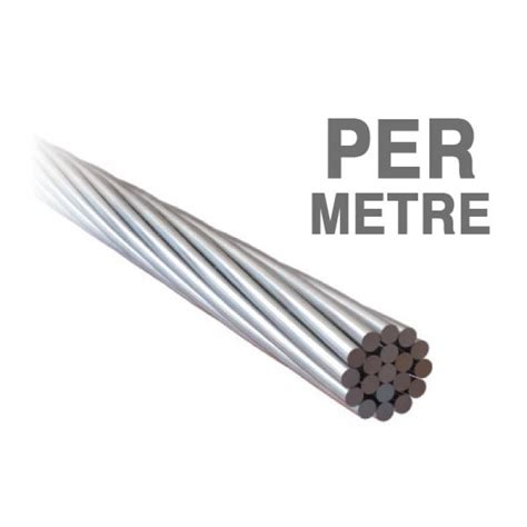 W X Prorig Wire Rope Grade Stainless Steel Per Metre