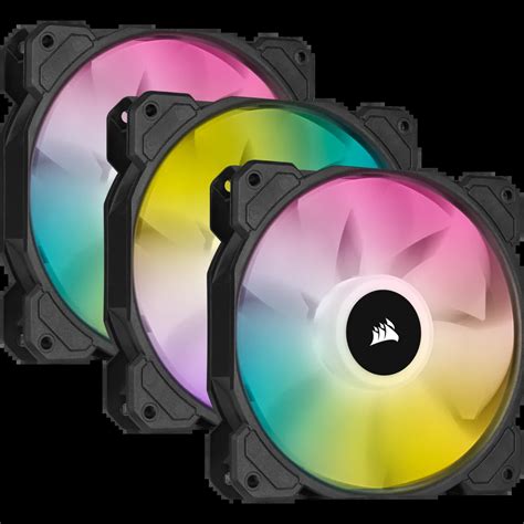 Icue Sp Rgb Elite Performance Mm Pwm Fan Triple Pack With