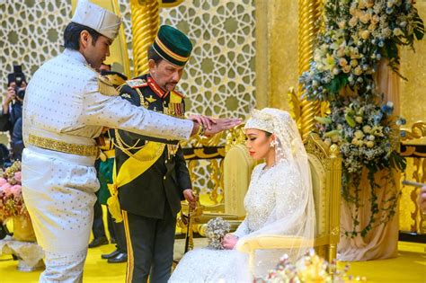 Hochzeit Von Prinzessin Azemah Und Prinz Bahar In Brunei In Bildern