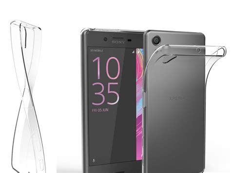 Funda Tpu Transparente De Silicona Para Sony Xperia X