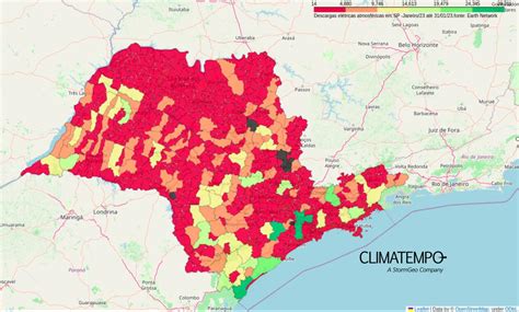 Janeiro aumento de 48 3 de raios no estado de São Paulo Climatempo