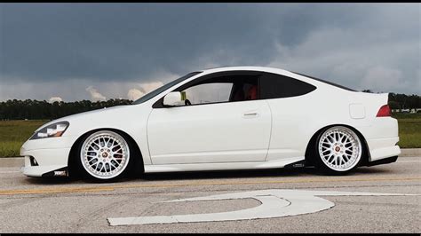 RSX GETS SLAMMED ON SILVERS COILOVERS YouTube