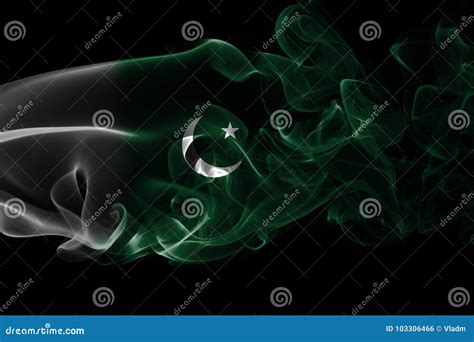 Pakistan Smoke Flag Stock Photo Image Of Emblem Flag