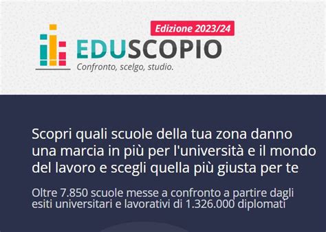 Eduscopio Premia Il Nostro Liceo Liceo Classico E Scientifico Statale