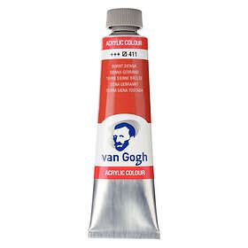 Van Gogh Akrylf Rg Ml Burnt Sienna Finn Riktig Produkt Og