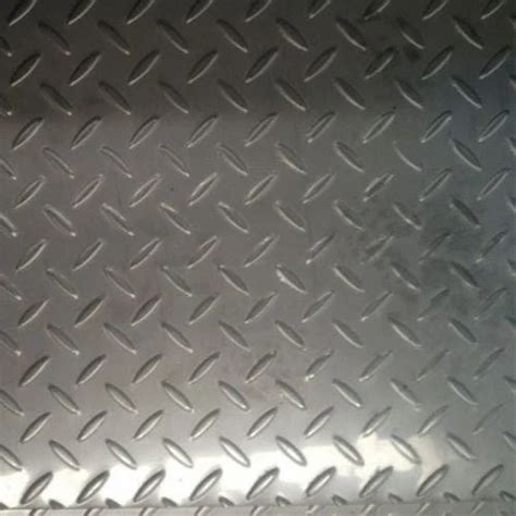 Ss Checkered Sheet Steel Grade Ss L At Rs Kilogram In Ahmedabad