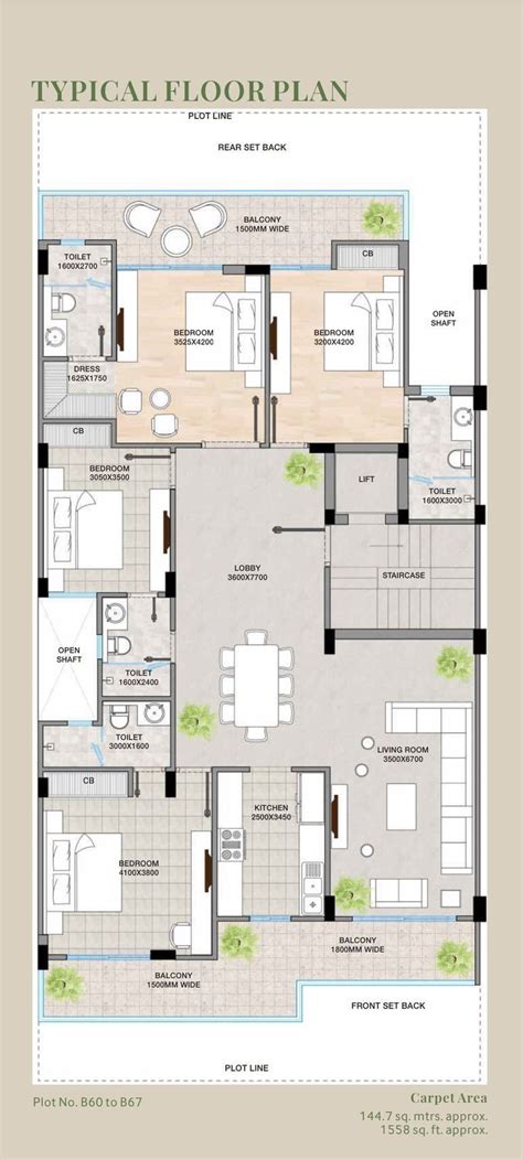 builder floor plan