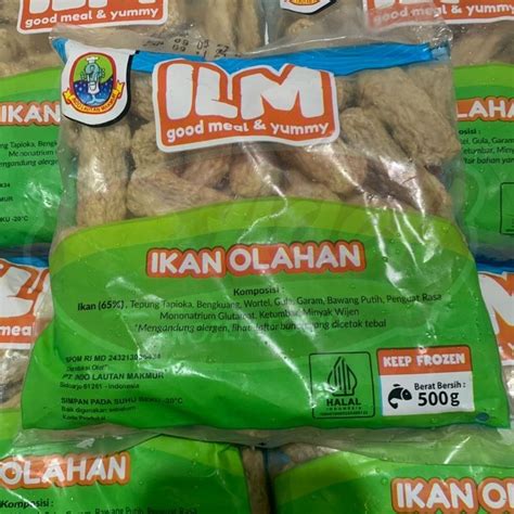 Jual Ilm Goreng Ikan Olahan Tempura Lonjong Bintang Burger 500gr