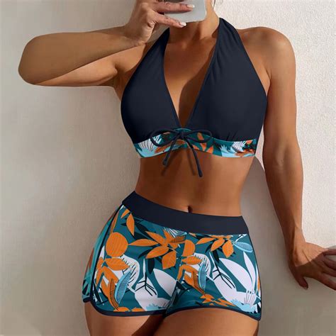 Dihao Bikini Set For Women Clearance Plus Size Women Sexy With Chest