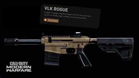 How To Unlock New VLK Rogue Shotgun In Modern Warfare Attachments