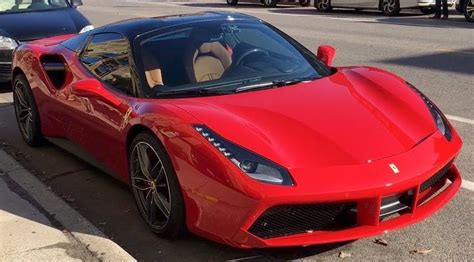 Just Leased a Red Ferrari 488 GTB