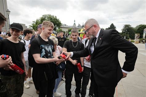 Eurowybory Grzegorz Braun W Kielcach Na Spotkanie Przyszli