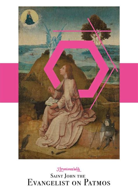 Saint John The Evangelist On Patmos Hieronymus Bosch I Museumsplakat