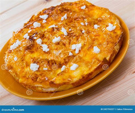 Banitsa A Traditional Bulgarian Or Balkan Filo Pastry Pie Stuffed With