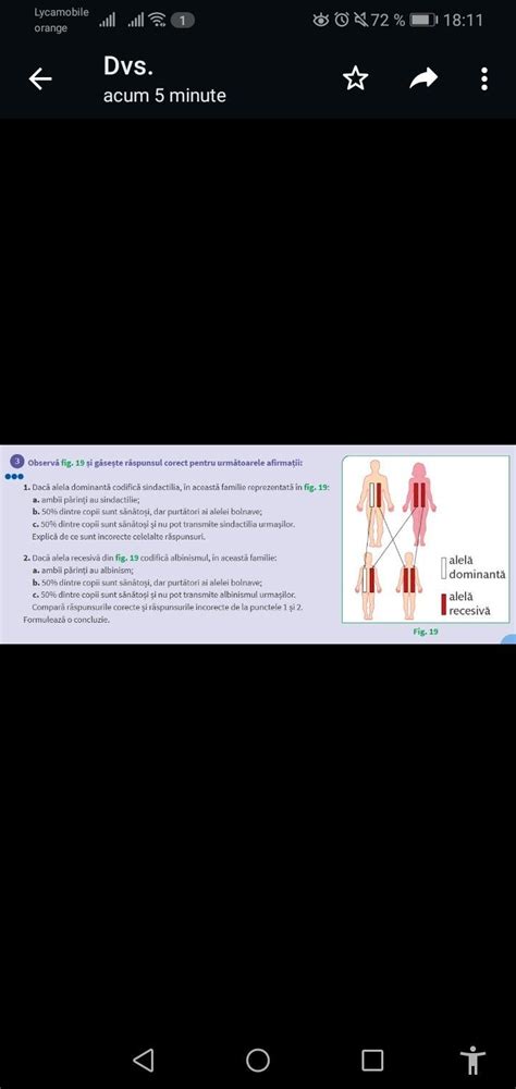 Biologie Ex Pls Va Roooog Brainly Ro