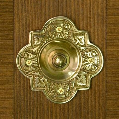 Beaumont Solid Brass Doorbell Doorbells Brass Doorbell Doorbell Signature Hardware