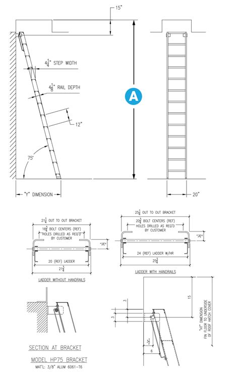 hp  folding ladder alaco ladder