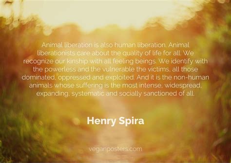 Animal liberation is also human liberation. Animal | Vegan Posters