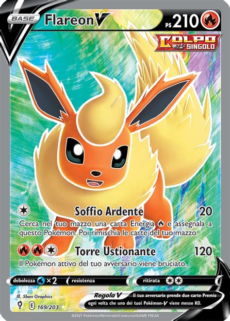 Flareon V Evoluzioni Eteree 169 Pokémon Central Wiki