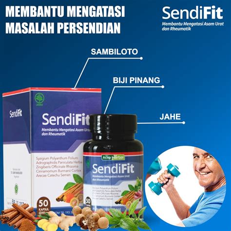 Jual Sendifit Acep Herbal Obat Khusus Untuk Asam Urat Rematik Nyeri