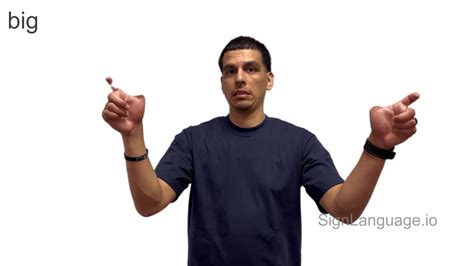 Big In ASL American Sign Language 6 Video Examples