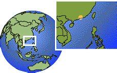 Hong Kong Time Zone Map | Cities And Towns Map