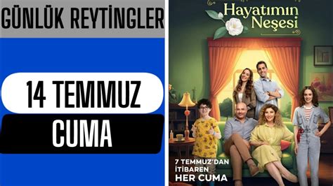 14 TEMMUZ CUMA REYTİNG SONUÇLARI Günlük Reytingler 39