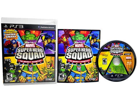 Marvel Super Hero Squad The Infinity Gauntlet Ps3 Mint Complete