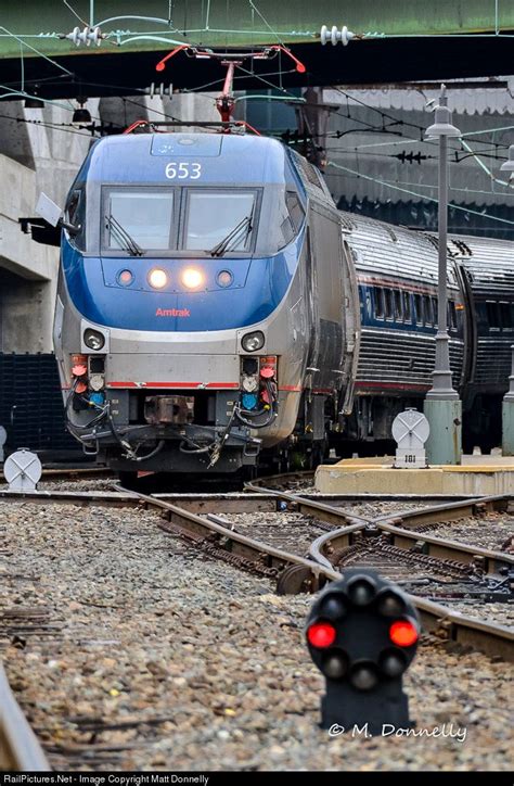 AMTK 653 Amtrak Bombardier/Alstom HHP-8 at Washington, District of Columbia by Matt Donnelly ...