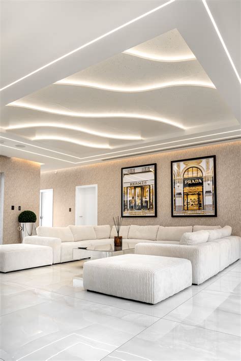 Luxury White Tiles for Living Room Floor