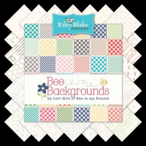 Bee Backgrounds Jelly Roll 40 2 5 Strips Rolie Polie Riley Blake Stacker By Lori Holt