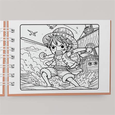 Livro De Colorir One Piece - Livro de Colorir One Piece – Estúdio LeArts