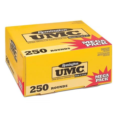 Remington Umc 9mm Luger 115 Grain Fmj 250 Rounds Discount Ammo Depot