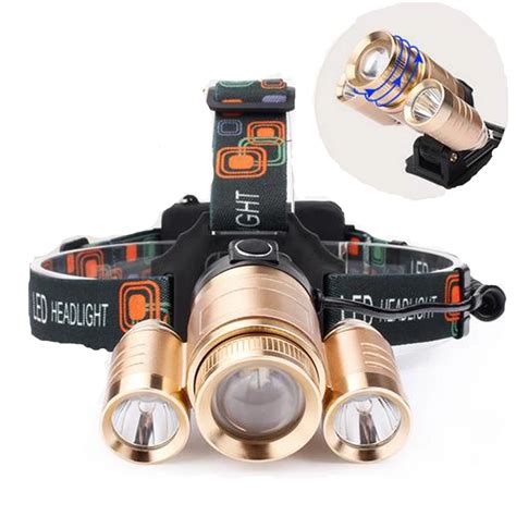 Cree Xml T Head Lamp Lumens Led Headlamp Lamp Cap Head Torch