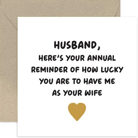 Old English Co Husband Birthday Card Husband Review Anniversary Card Thank You Card For