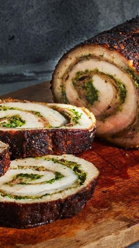 Pork Loin Stuffed With Pesto And Prosciutto Artofit