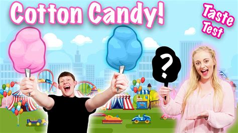 The Weirdest Cotton Candy Flavors Taste Test Youtube