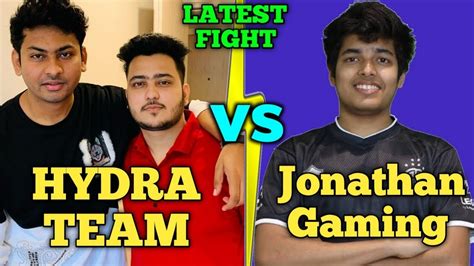 Jonathan Gaming Vs Hydra Hrishav Full Intense Fight In T Scrims Bgmi