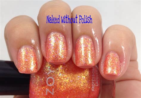 Zoya Bubbly Collection Naked Without Polish