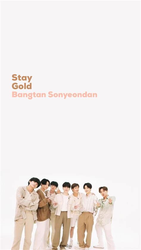 Stay Gold Bts Wallpaper