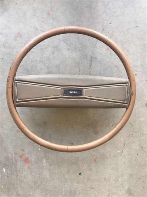 Amc Matador Pacer Javelin Tan Steering Wheel Stock 73 78 Ebay