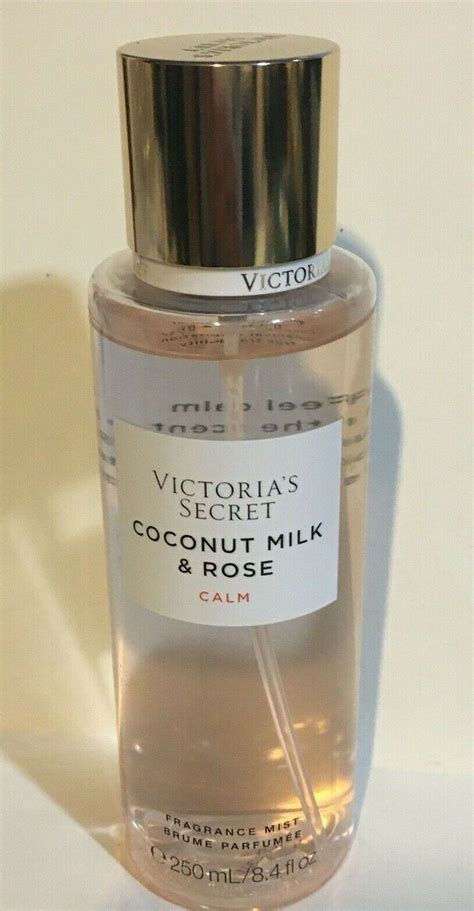 Victoria S Secret Coconut Milk Rose Calm Fragrance Body Mist Spray