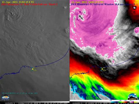 Myradar Weather On Twitter Rt Uwcimss Minute Rapid Scan Jma