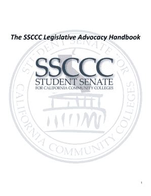 Fillable Online Advocacy Handbook Draft Docx Docx Student Senate