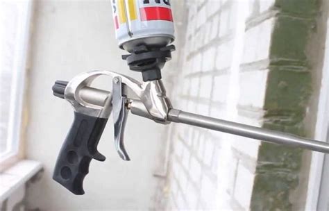 Как быстро и просто прочистить сопло пистолета для пены, чтобы он ...