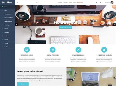 28 Social Media Website Themes And Templates