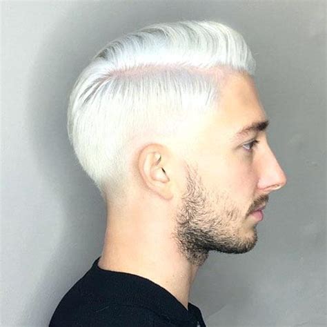 30 Cool Platinum Blonde Hairstyles For Men