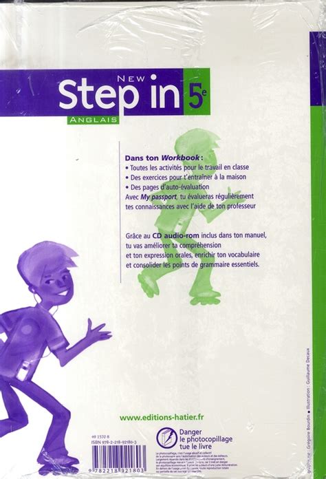NEW STEP IN : anglais - 5ème - palier 1 - niveau A1+/A2 - workbook ...