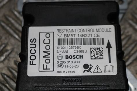 Ford Focus Mk Airbag Control Module Bm T B Ce Ek O